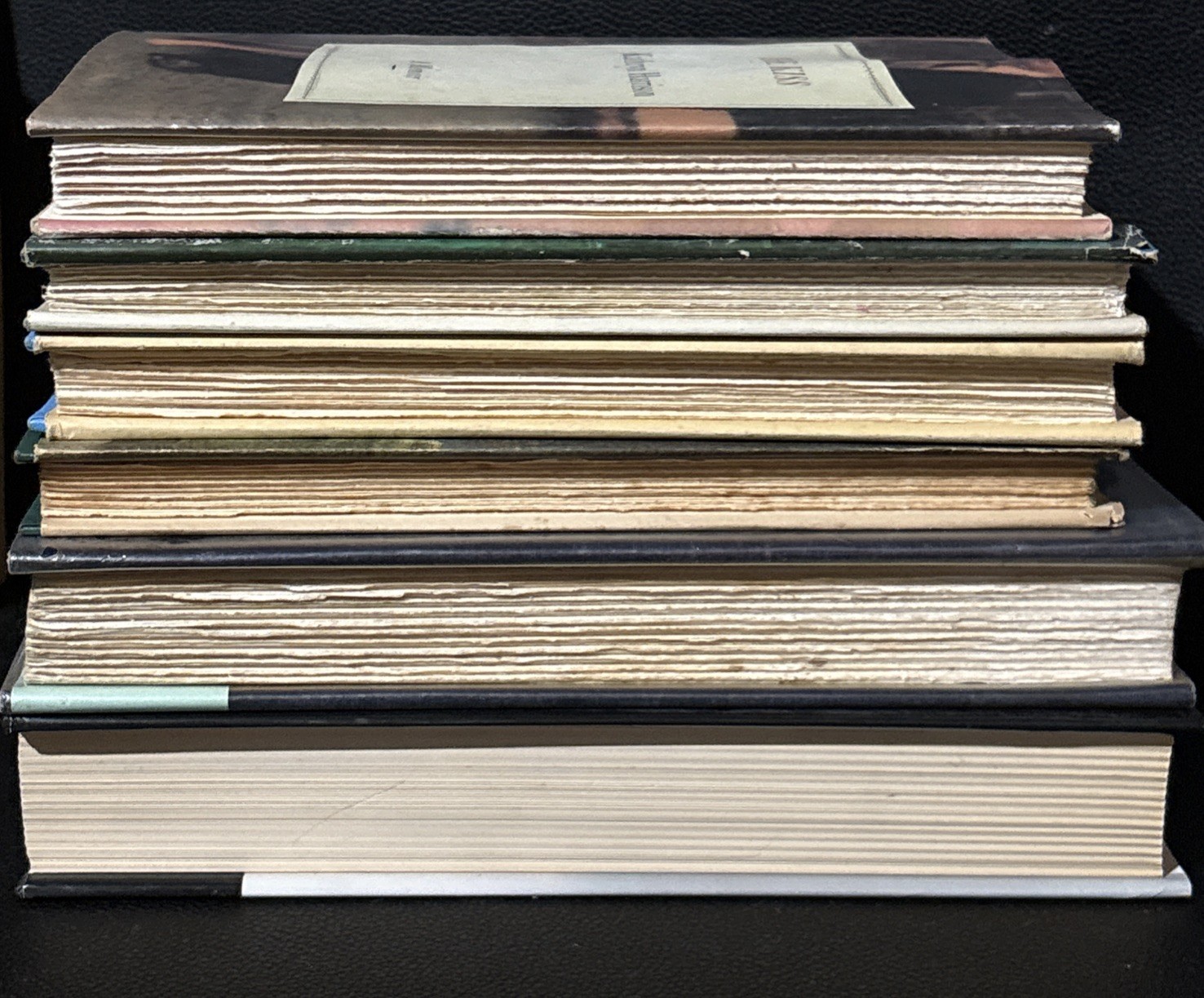 Lot Of 6 HB/DJ Vintage Books Instant Collection Library Novel Various Authors