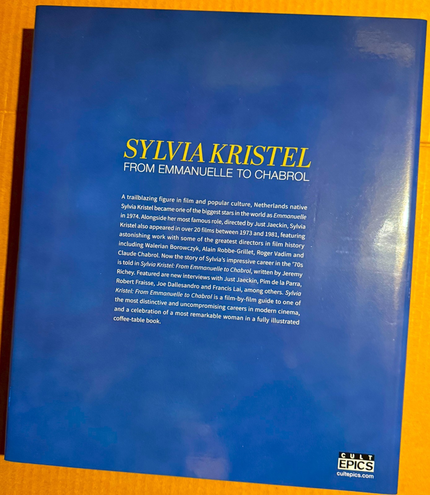 Sylvia Kristel: From Emmanuelle to Chabrol, Limited Edition, HC Book and Blu ray