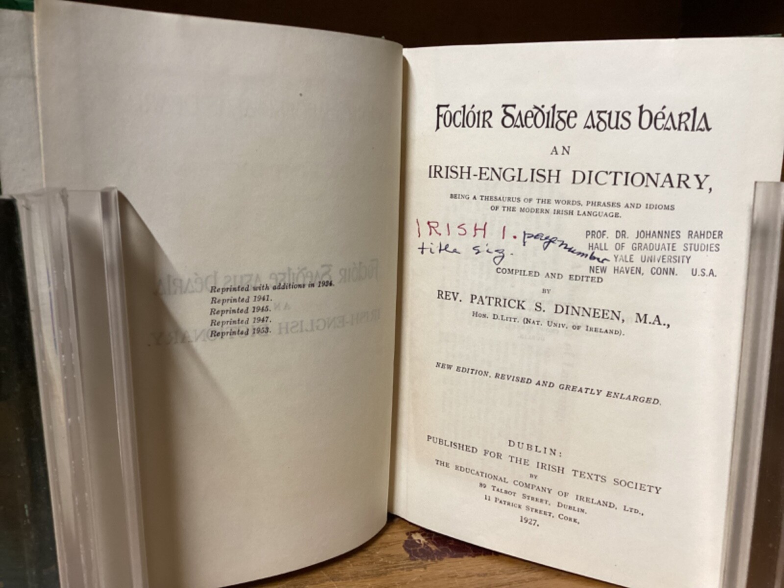 10 RARE Dictionary & Language Books Collection Johannes Rahder Linguistics