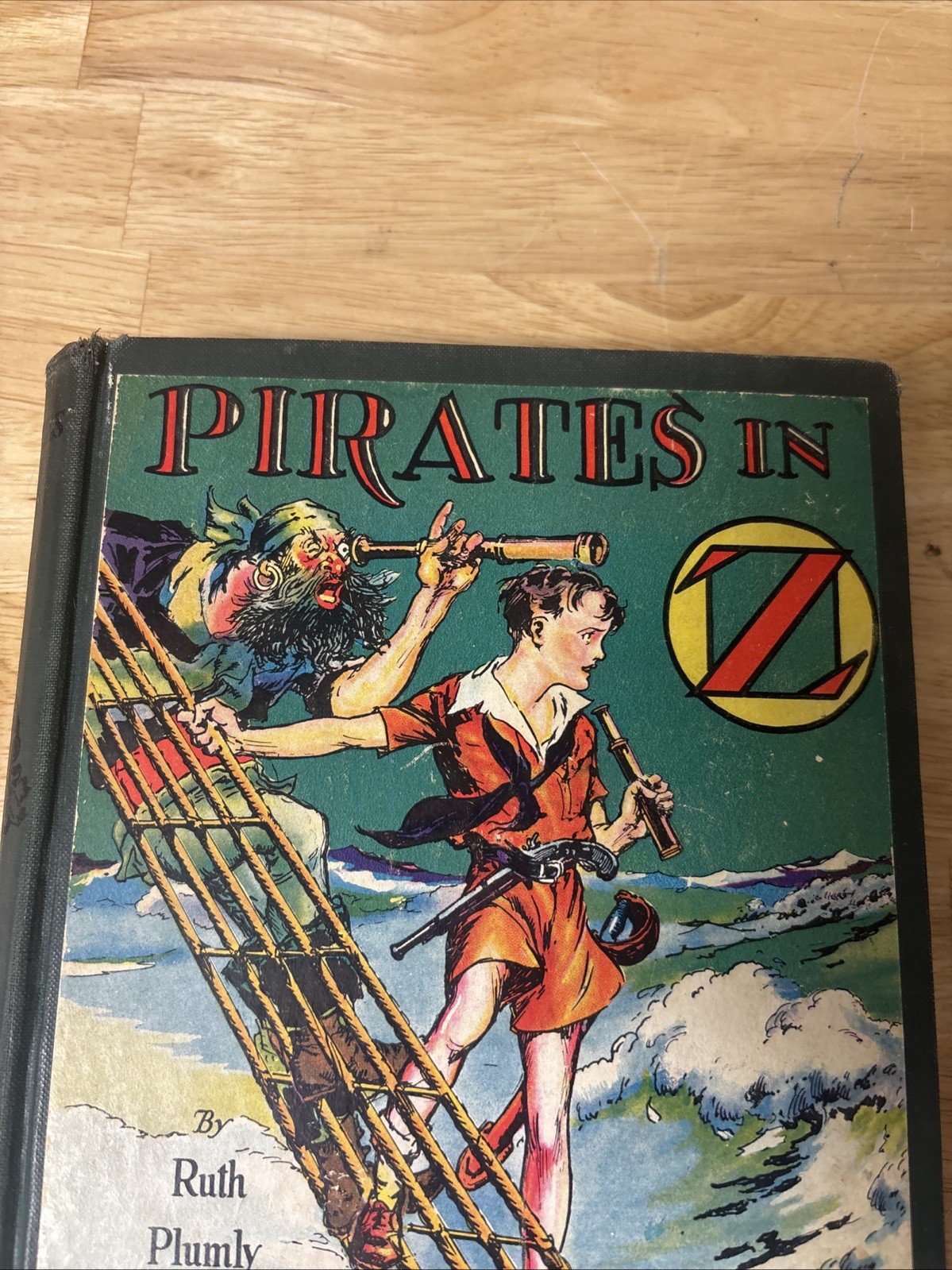 1931 Vintage PIRATES IN OZ HC Ruth Plumly Thompson 1931 11 Of 12 Color Plates
