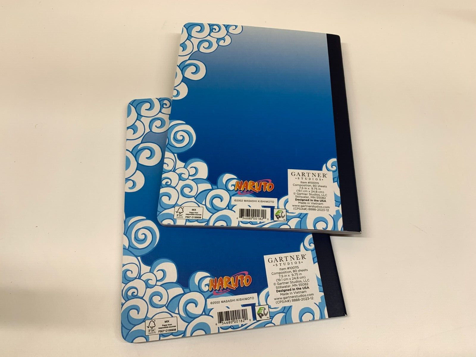 Naruto Composition Notebook Children’s School Journal 80 Pages 7.5 in x 9.75 in