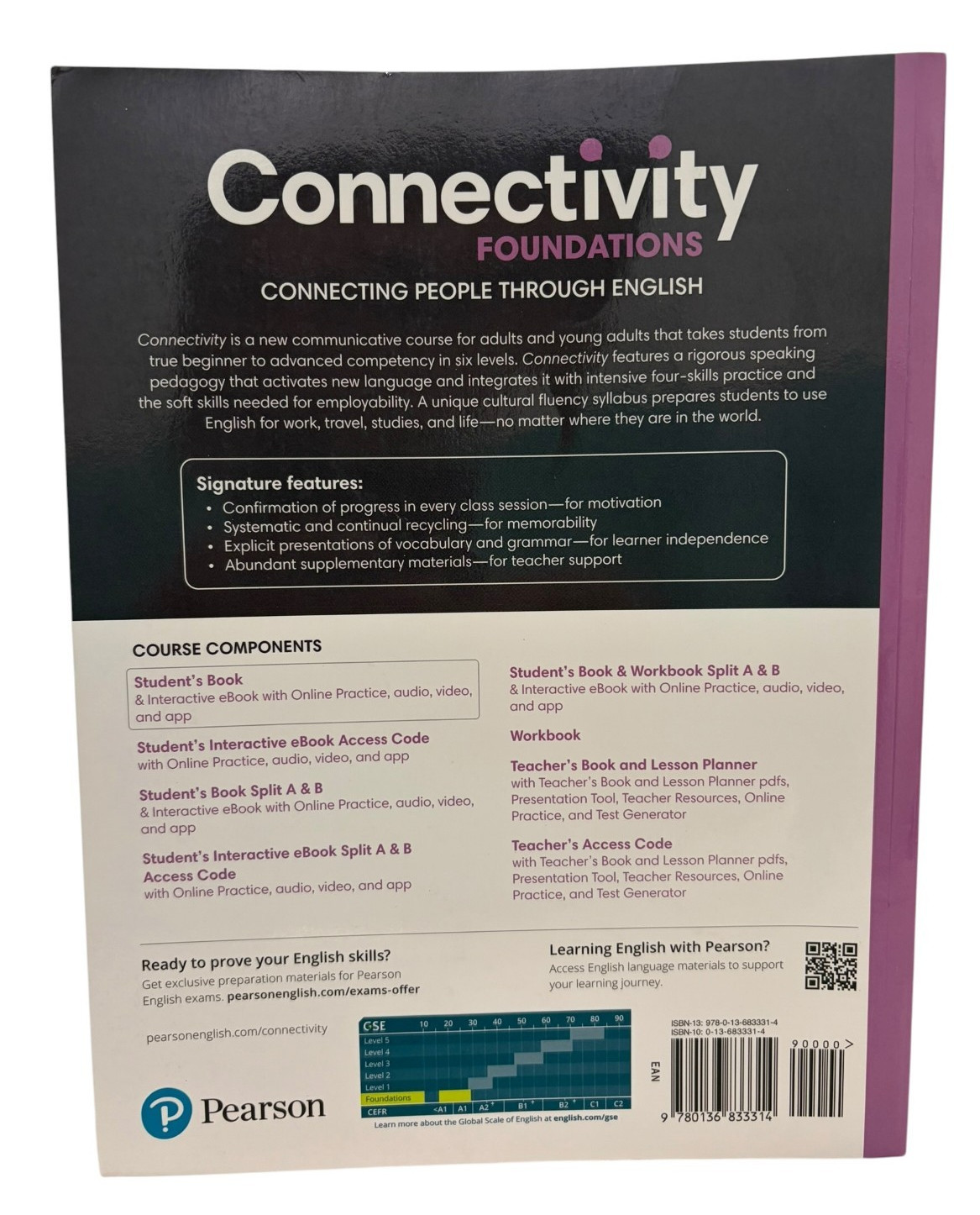 Connectivity Foundations Student’s Book Interactive eBook Pearson English