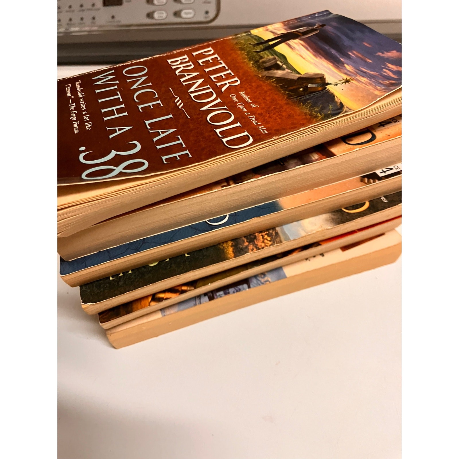 PETER BRANDVOLD Western Books Lot of (6), Action, VTG, Collectible, Paperback