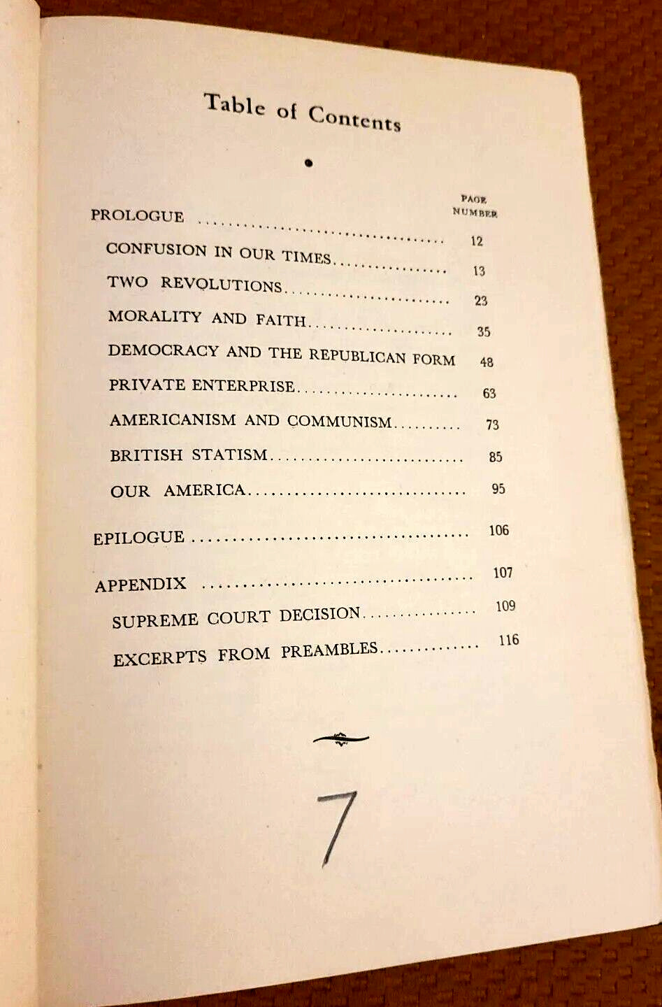 The Key to Peace by Clarence Manion (1951, HC) VTG Heritage Foundation RRAE