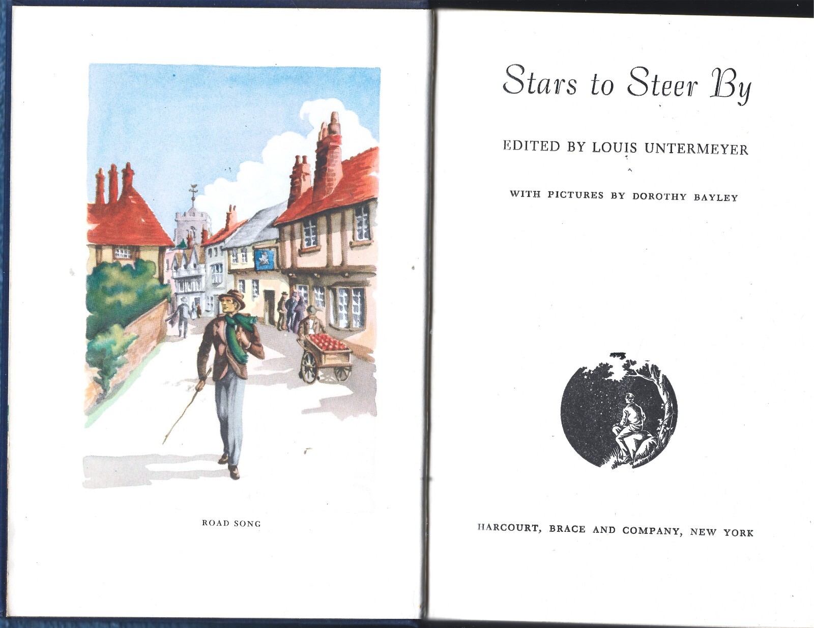 Stars to Steer By HB w/dj-Louis Untermeyer-1941-352 pages