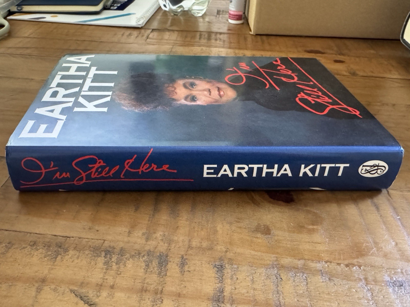 I’m Still Here – Eartha Kitt Signed 1st Edition Book From 1989