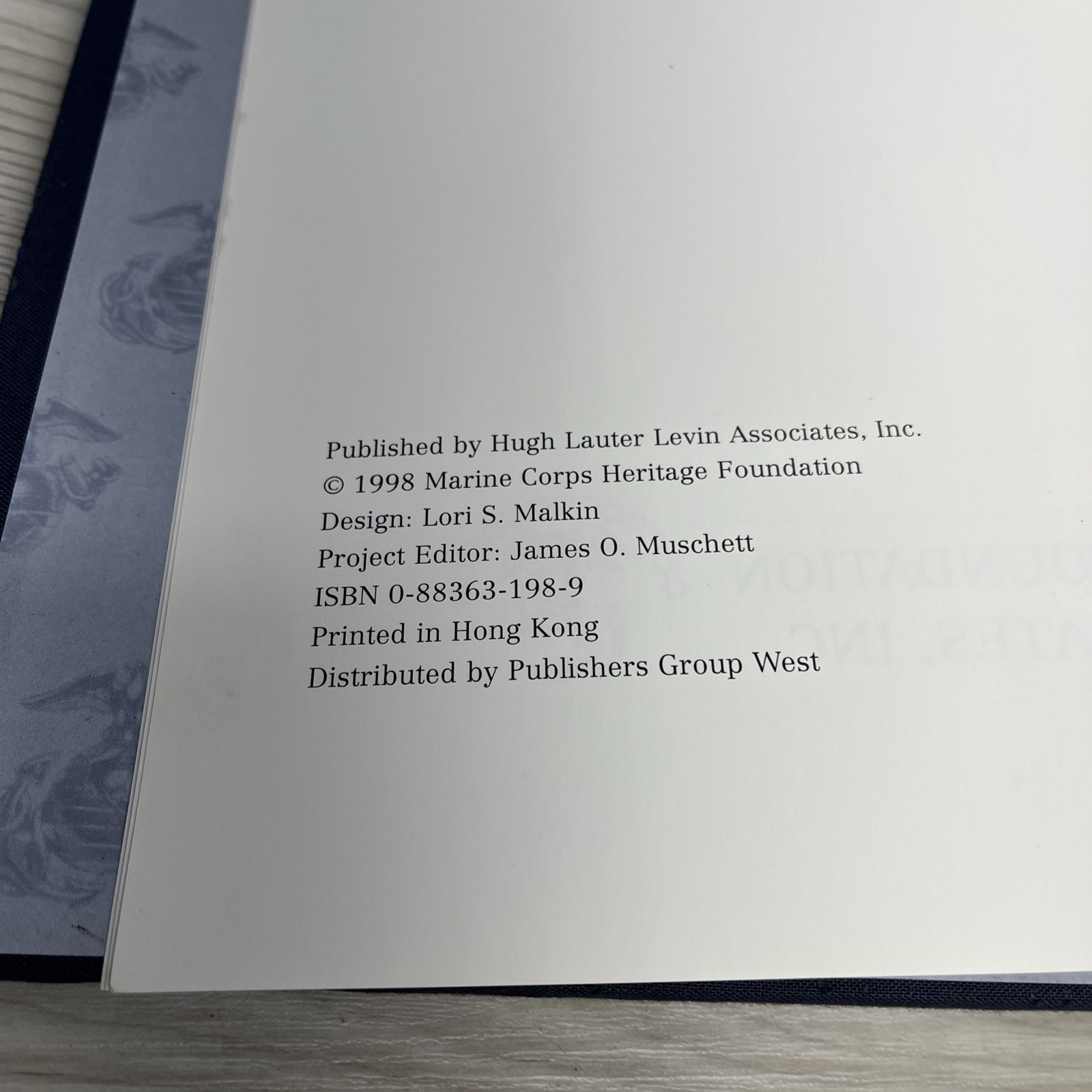 The Marines: Marine Corps Heritage Foundation, 1998 Coffee Table Book.