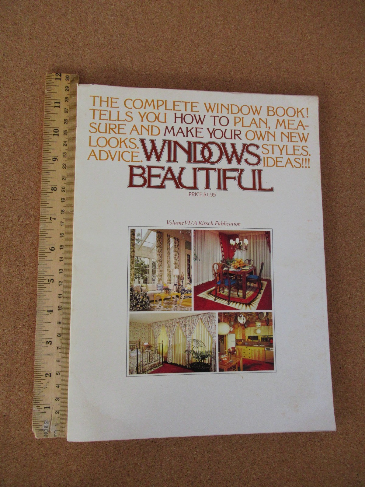 “How To Make Your Windows Beautiful”, Kirsch Publication, 1970-80 Curtains Decor