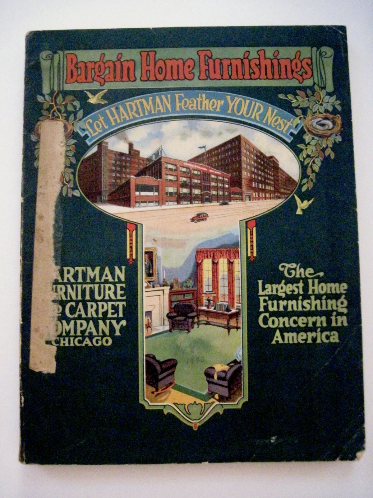 In Creditable 1923 Catalog “Bargain Home Furnishings” w/ 368 Pages of Items *