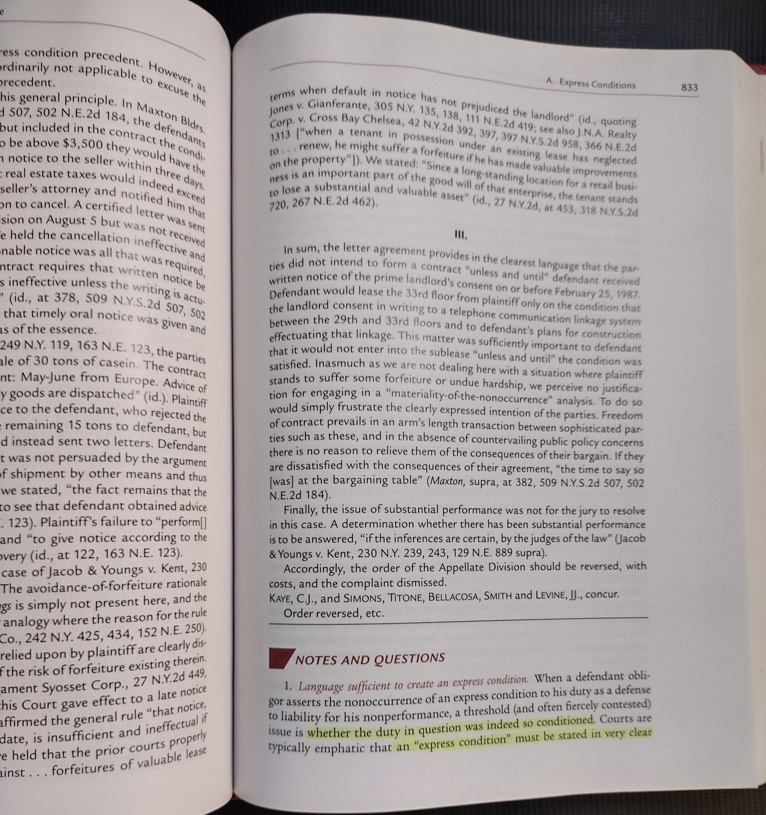 Problems in Contract Law: Cases and Materials, Knapp, Aspen. 10th Ed.