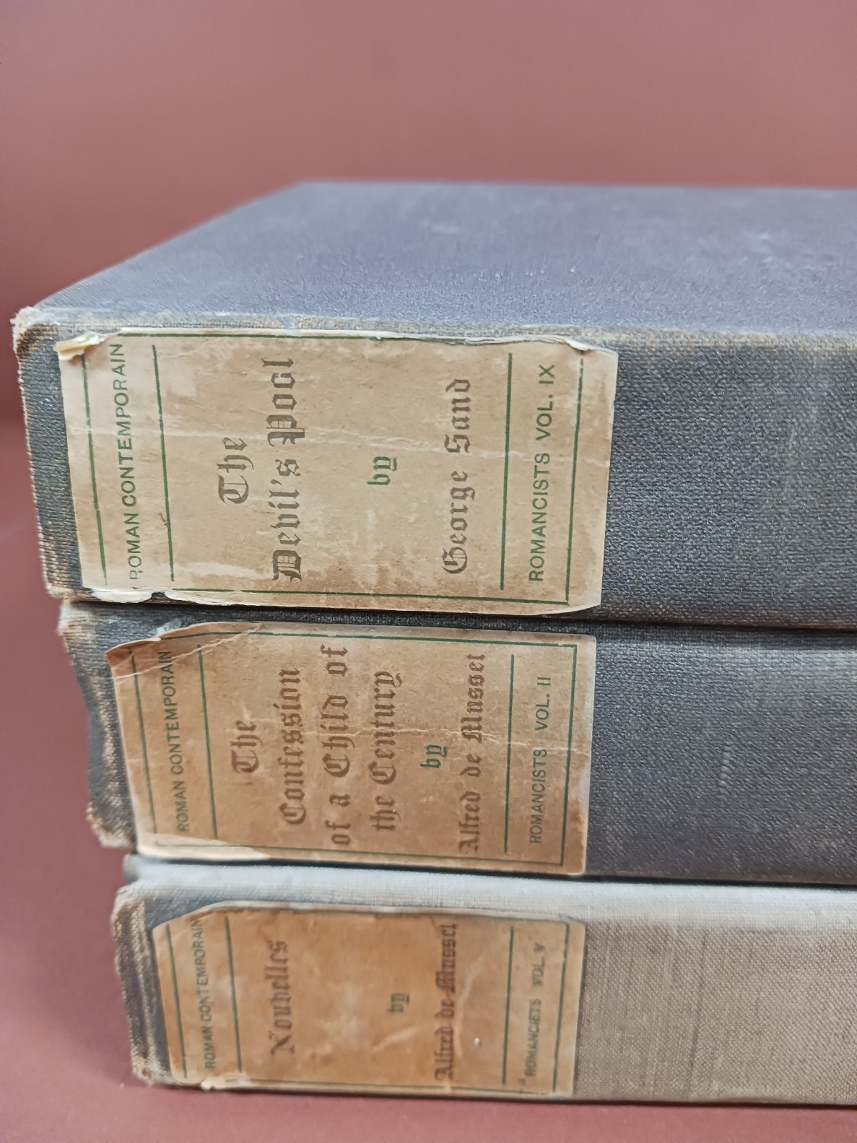 Lot Of 3 Vintage Books, Numbered, Collectible