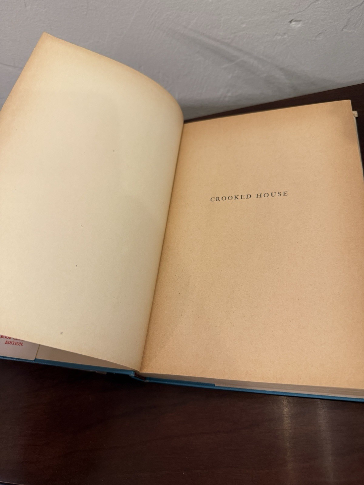 1949 “Crooked House” by Agatha Christie, 1st Ed.