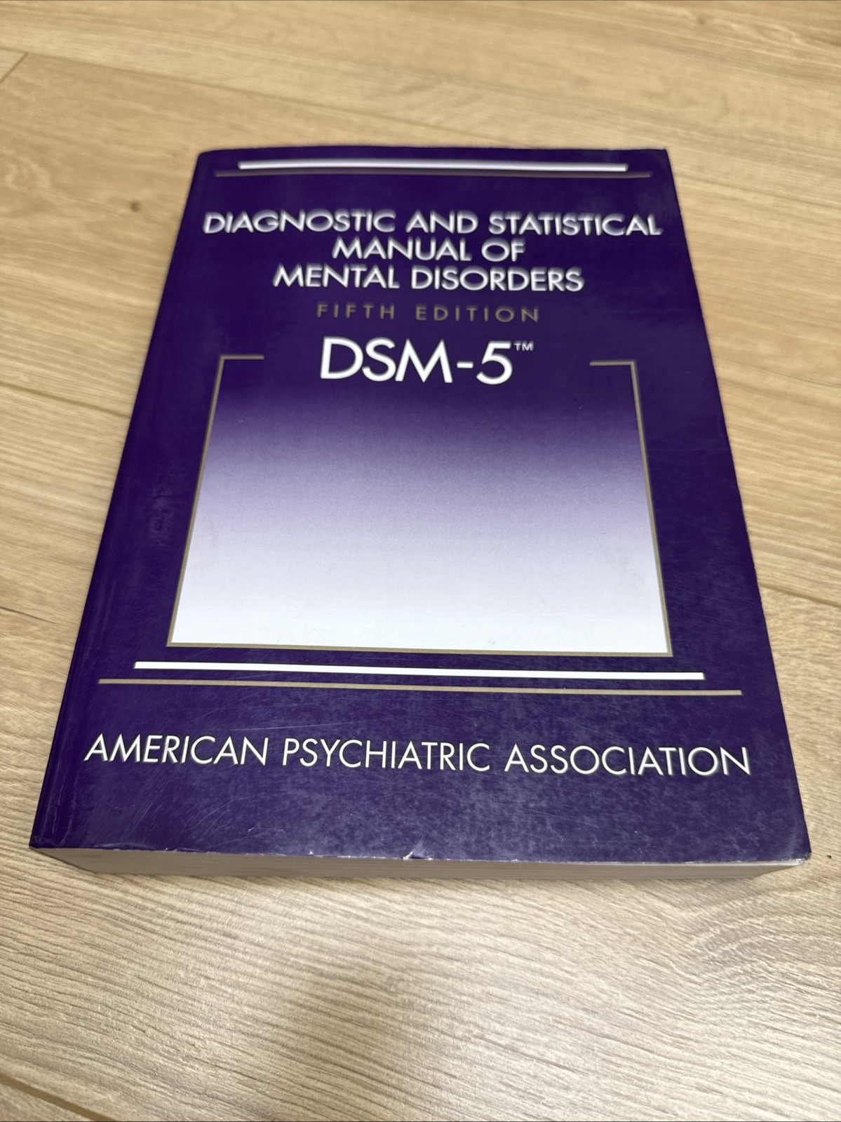 Diagnostic and Statistical Manual of Mental Disorders DSM-5, 5th Ed. 2nd Print