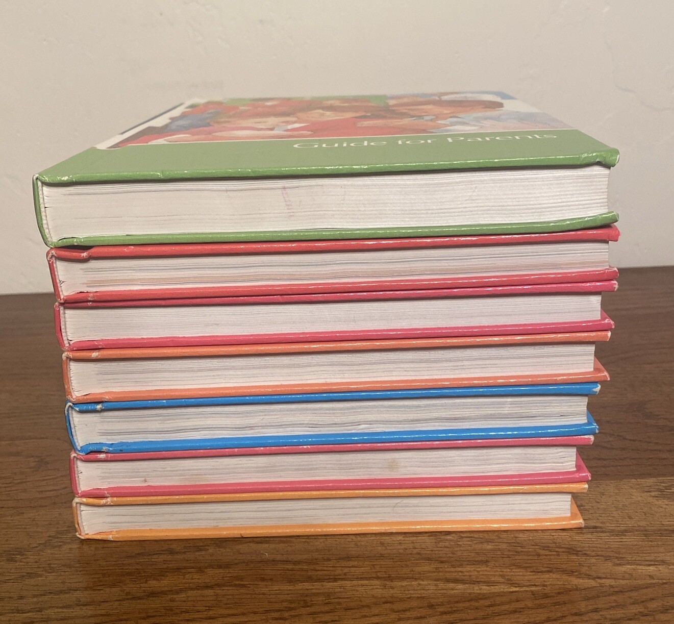 Childcraft How and Why Library Lot Of 7 Hardcover Volumes 2,3,4,7,8,14,15. 1988