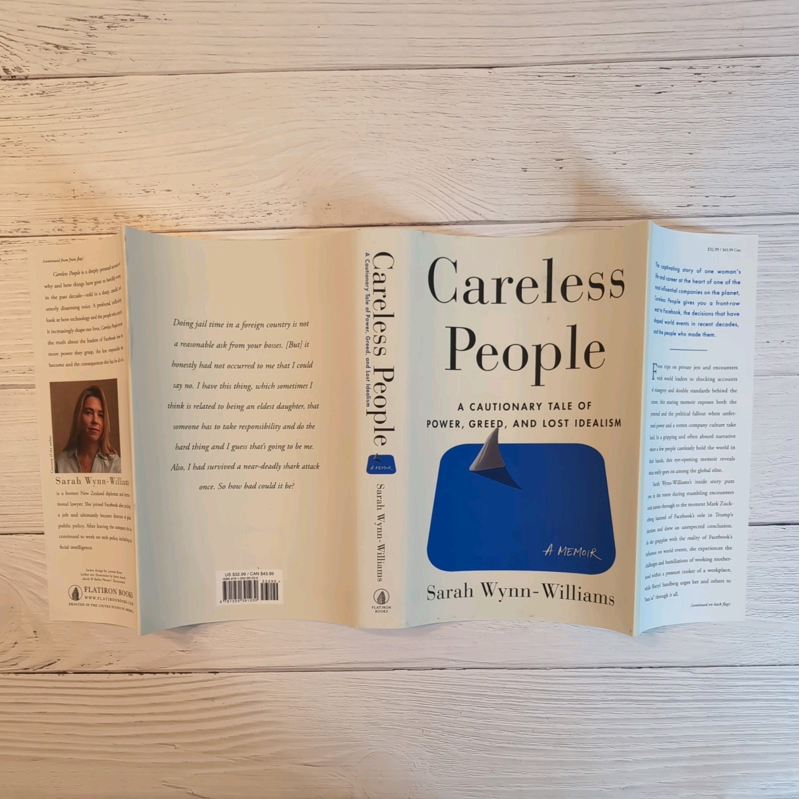 Careless People by Sarah Wynn-Williams (HC) First Edition First Print