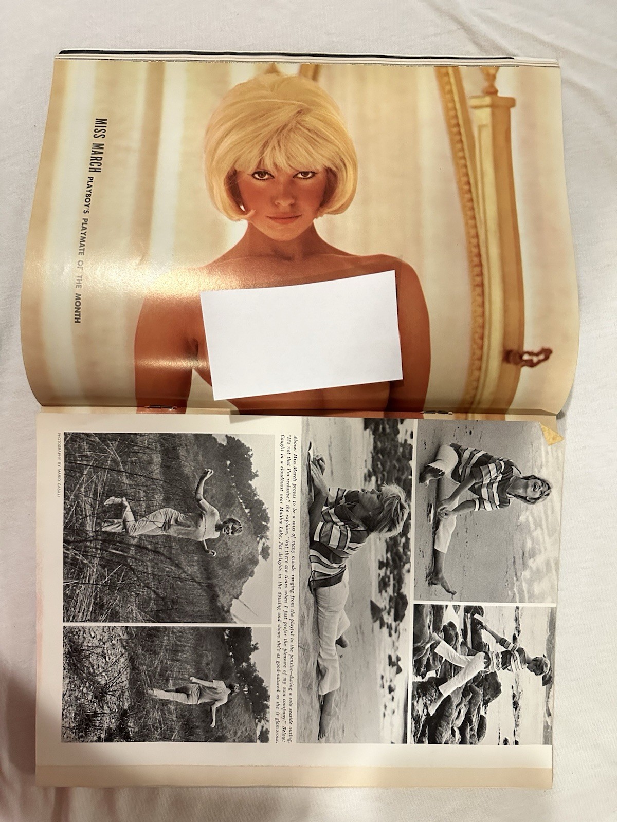 1966 Playboy Magazines – Lot of 10 in Excellent Condition, Centerfolds Intact