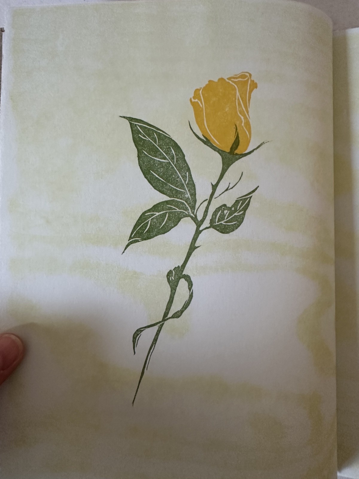 Aggrandize Gwen Frostic 1993 1st ed poetry block print art nature natural animal