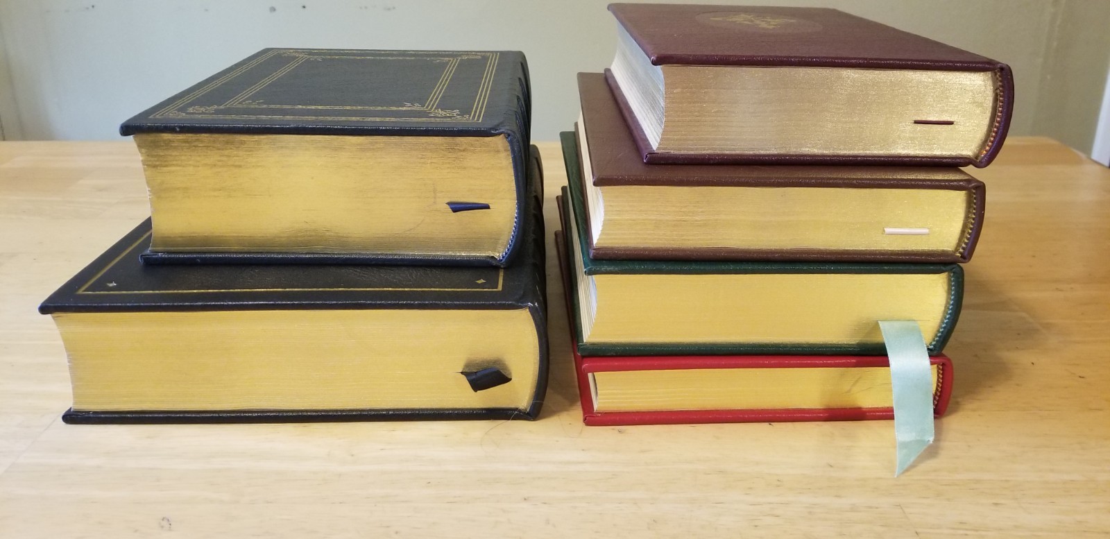 Firearms Classic Library Collection-Lot Of 6 Leather-bound Books