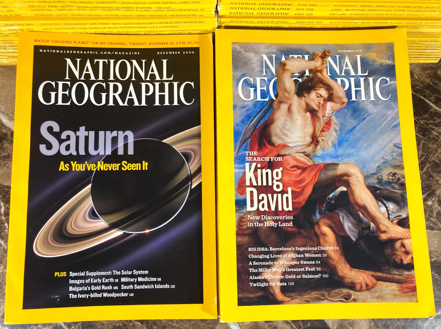 National Geographic Magazine 1968-2024 Lot of 10 Random Pick G-VG No Duplicates