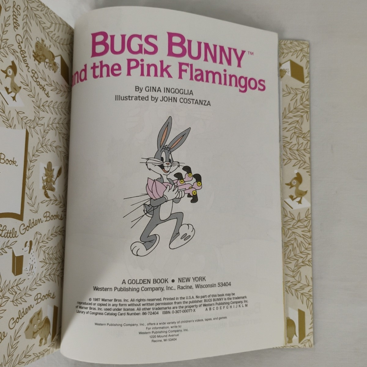 Little Golden Books 5pc Bug Bunny Collection 1970s & 80s