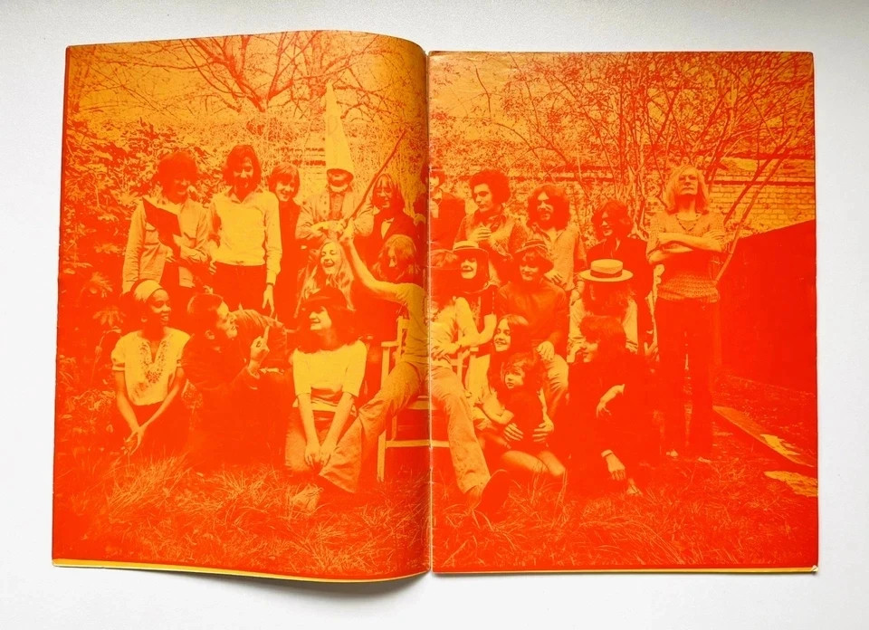 OZ MAGAZINE No.28 Blue cover- Orange inside.