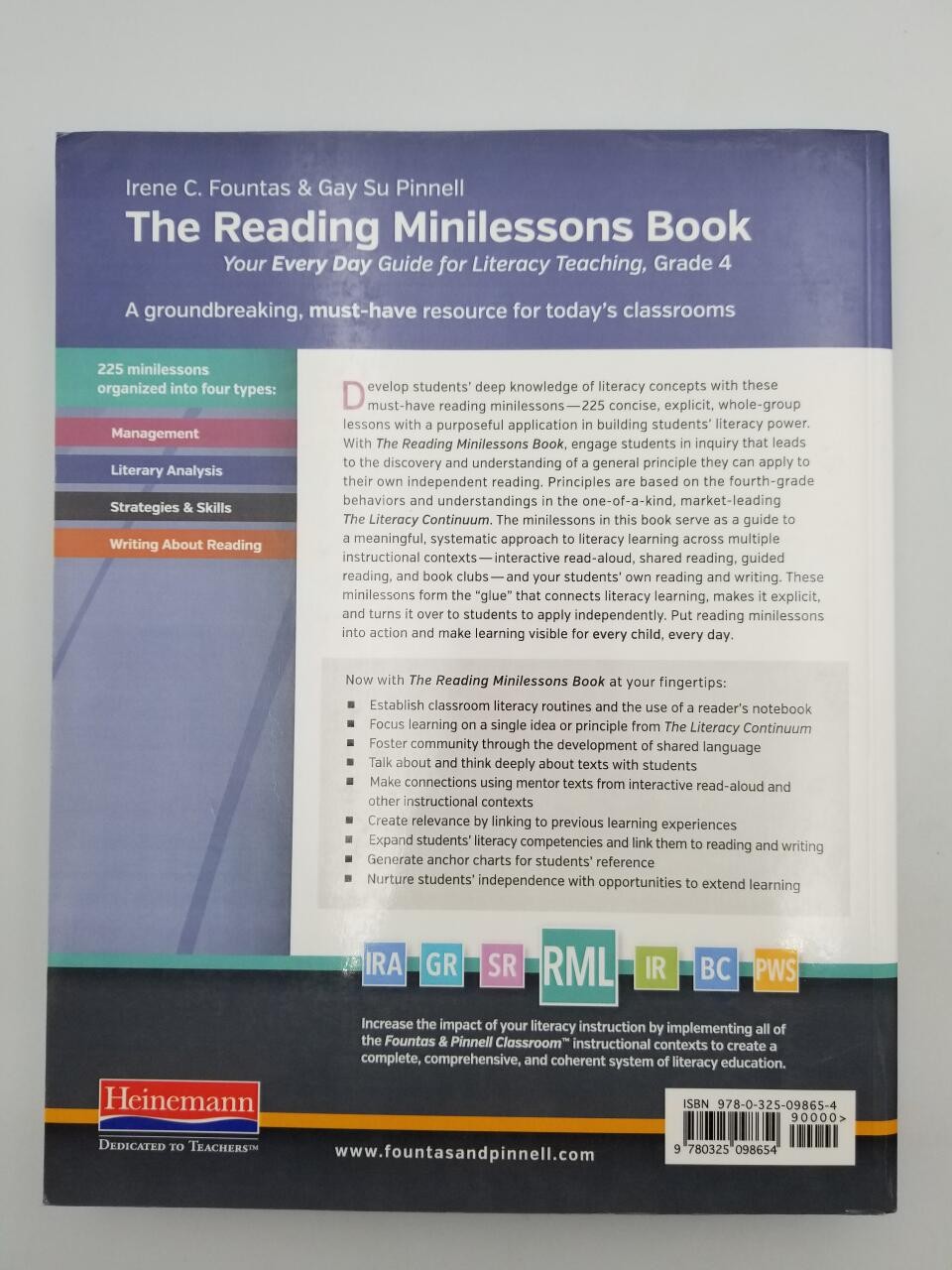 The Reading Minilessons Book, Grade 4: Your Every Day Guide fo…