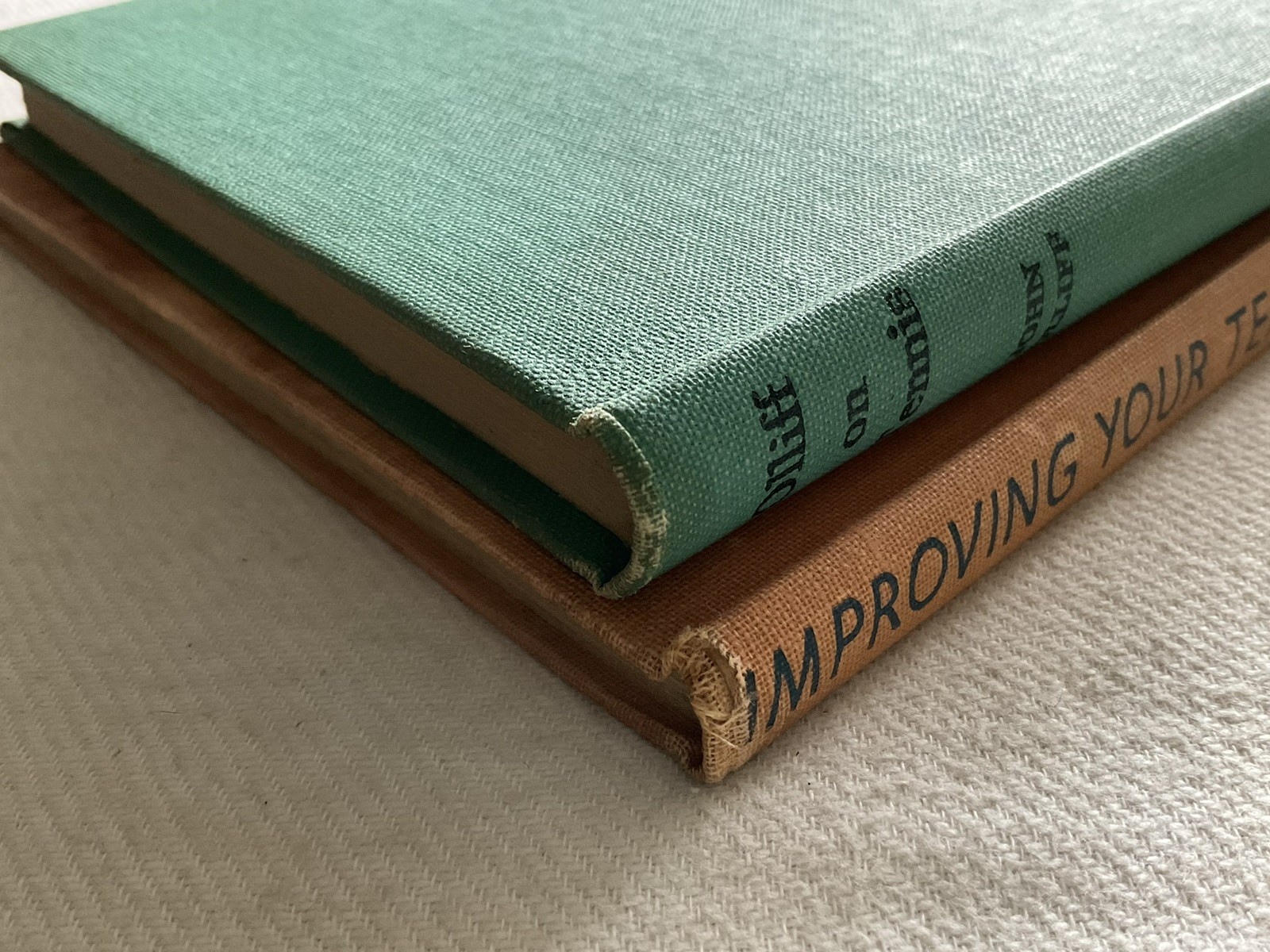 2x Collectable Vintage H/B “Tennis” Themed H/B Books From 1940s