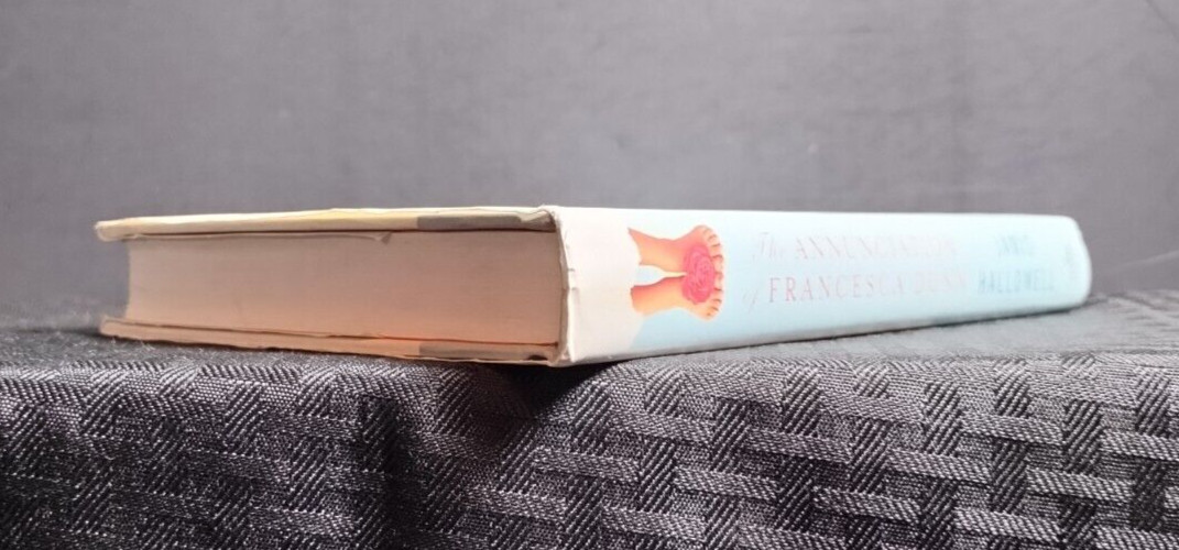 The Annunciation of Francesca Dunn Janis Hallowell HB DJ Fiction Novel Good