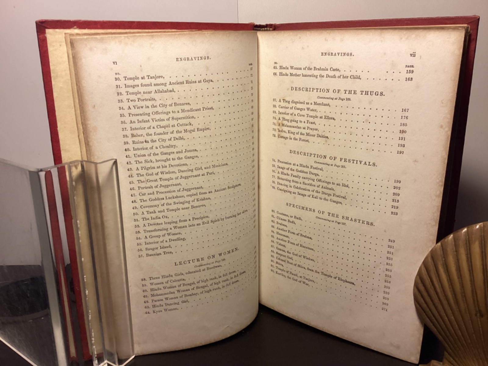 1854 India And Its Inhabitants – Caleb Wright – Nicely Illustrated