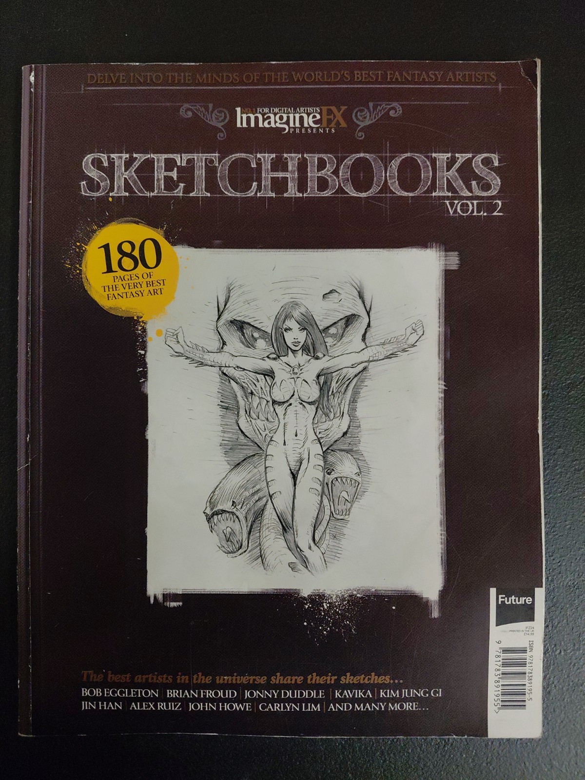 Imagine FX presents Sketchbooks Volume 2 magazine – Fantasy Artists, 180 Pages