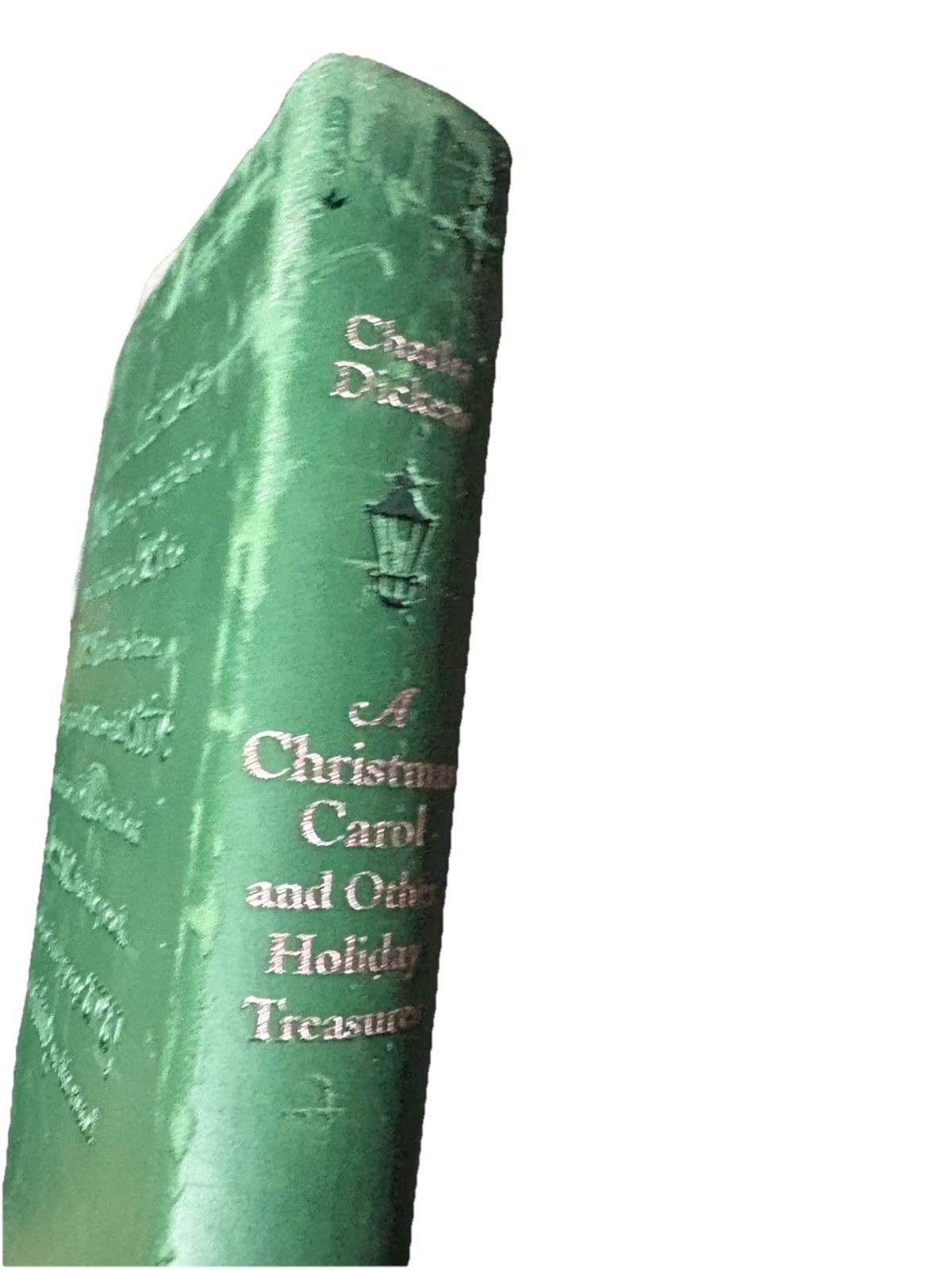 A CHRISTMAS CAROL & HOLIDAY TREASURES Charles Dickens Faux Leather Bound (2013)