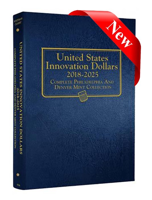 Whitman New Innovation Dollar PD Album 2018-2025 + Inserts For Golden $ 4788