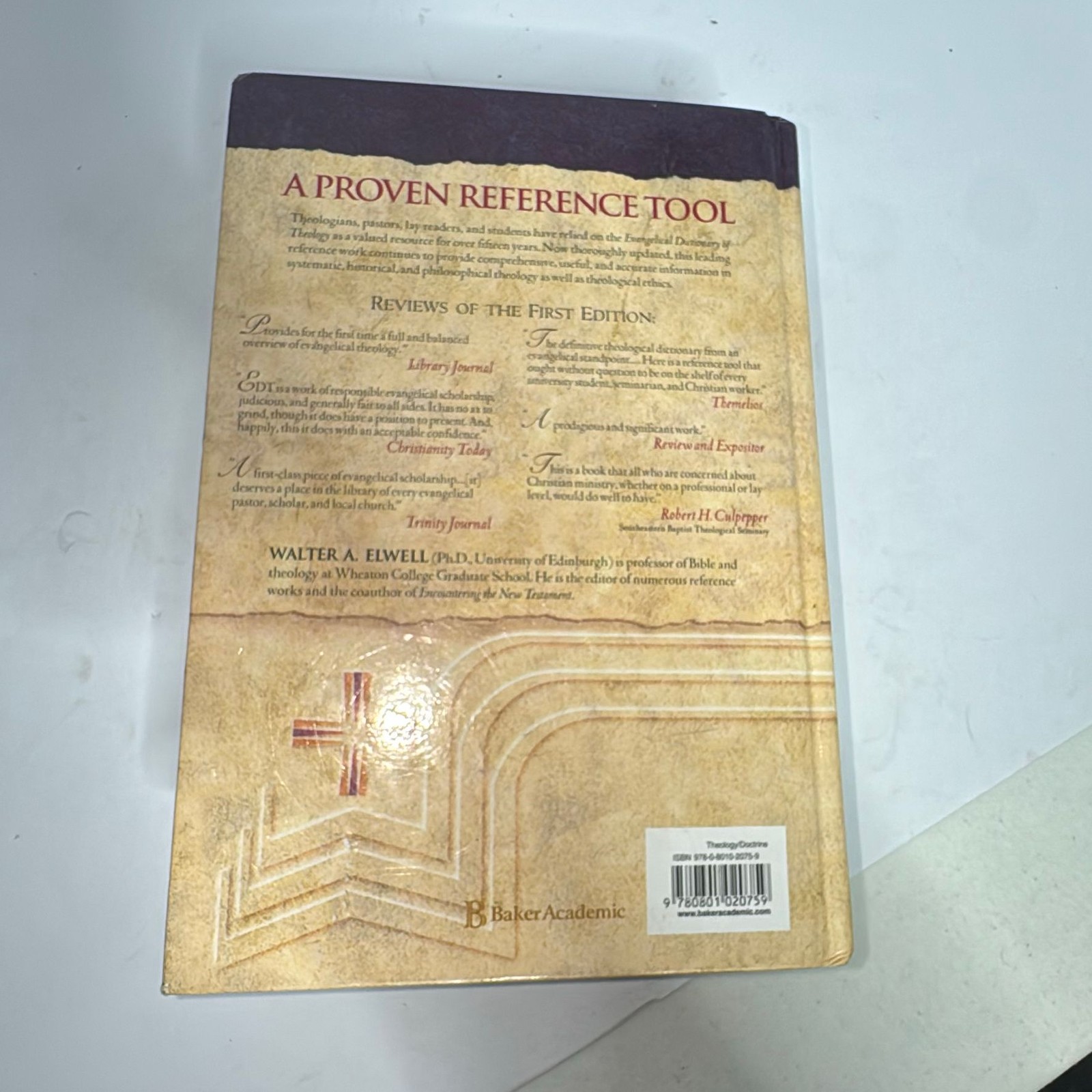 Baker Academic Evangelical Dictionary of Theology 2nd Ed Hardcover – Good