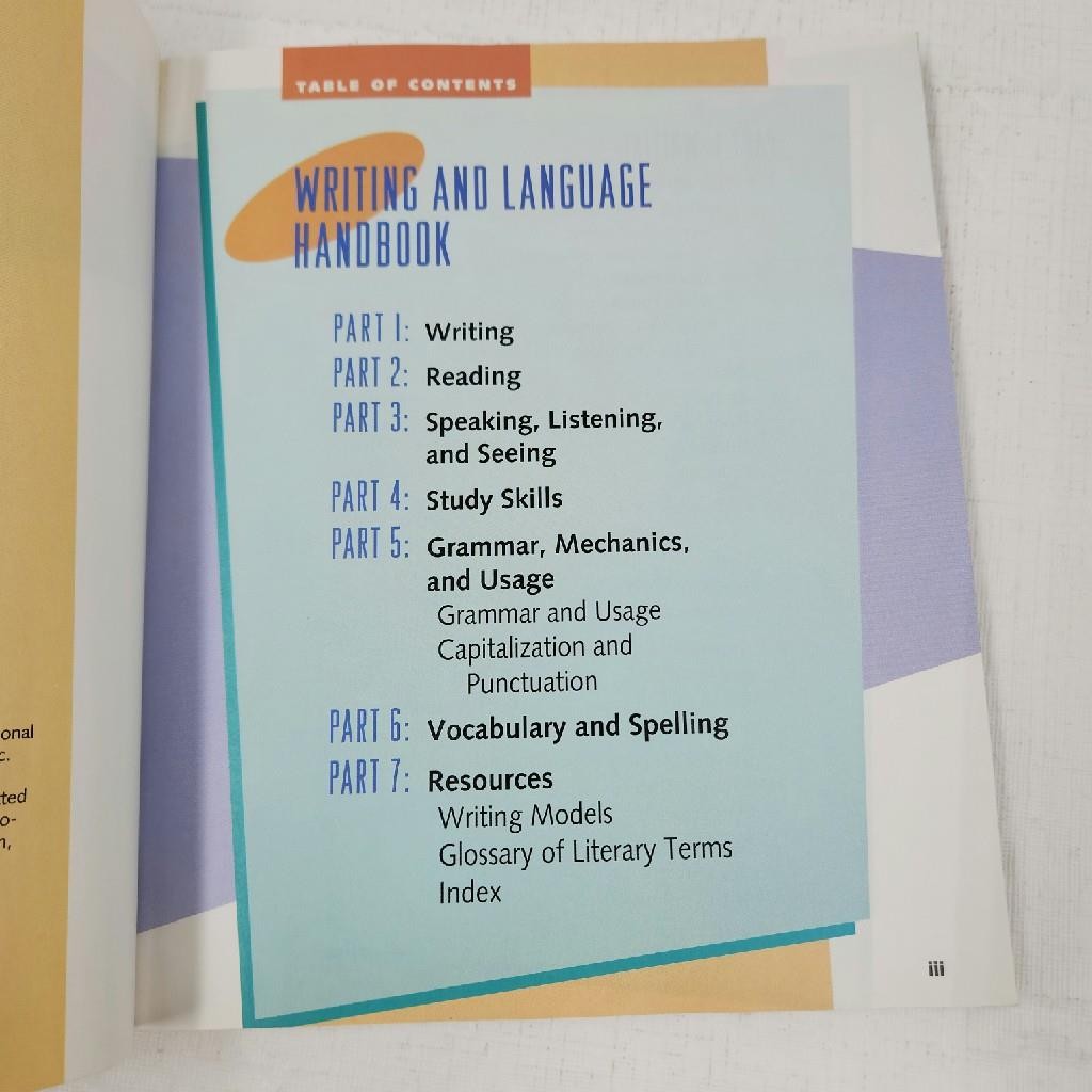 Writing and Language Handbook Grade 4 Macmillan/McGraw-Hill School Division