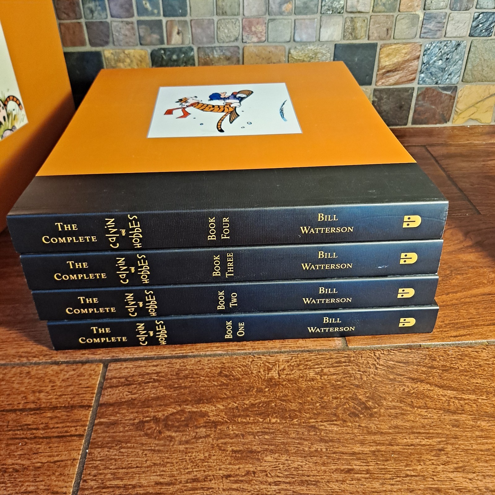 The Complete Collector’s Edition Calvin and Hobbes Paperback 4 Book Box Set