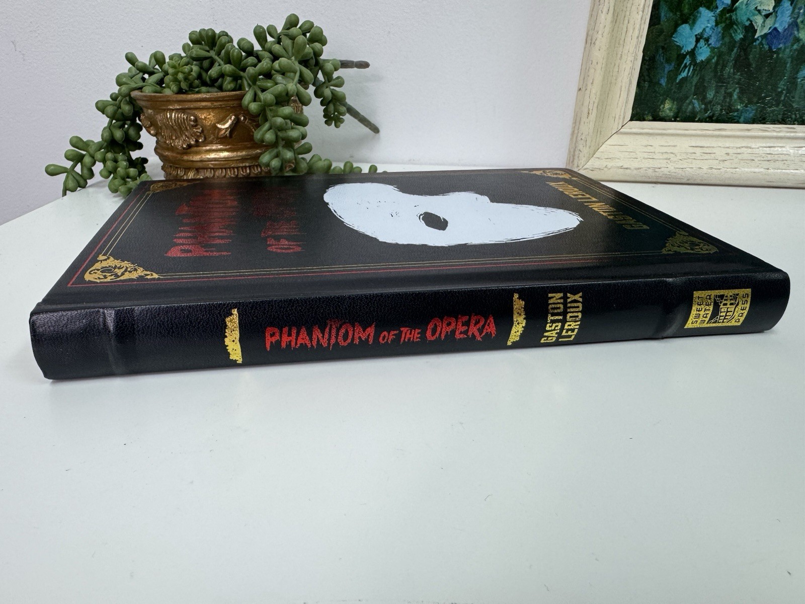 Phantom of The Opera Faux Leather Bound 2018 Sweet Water Press Edition Book