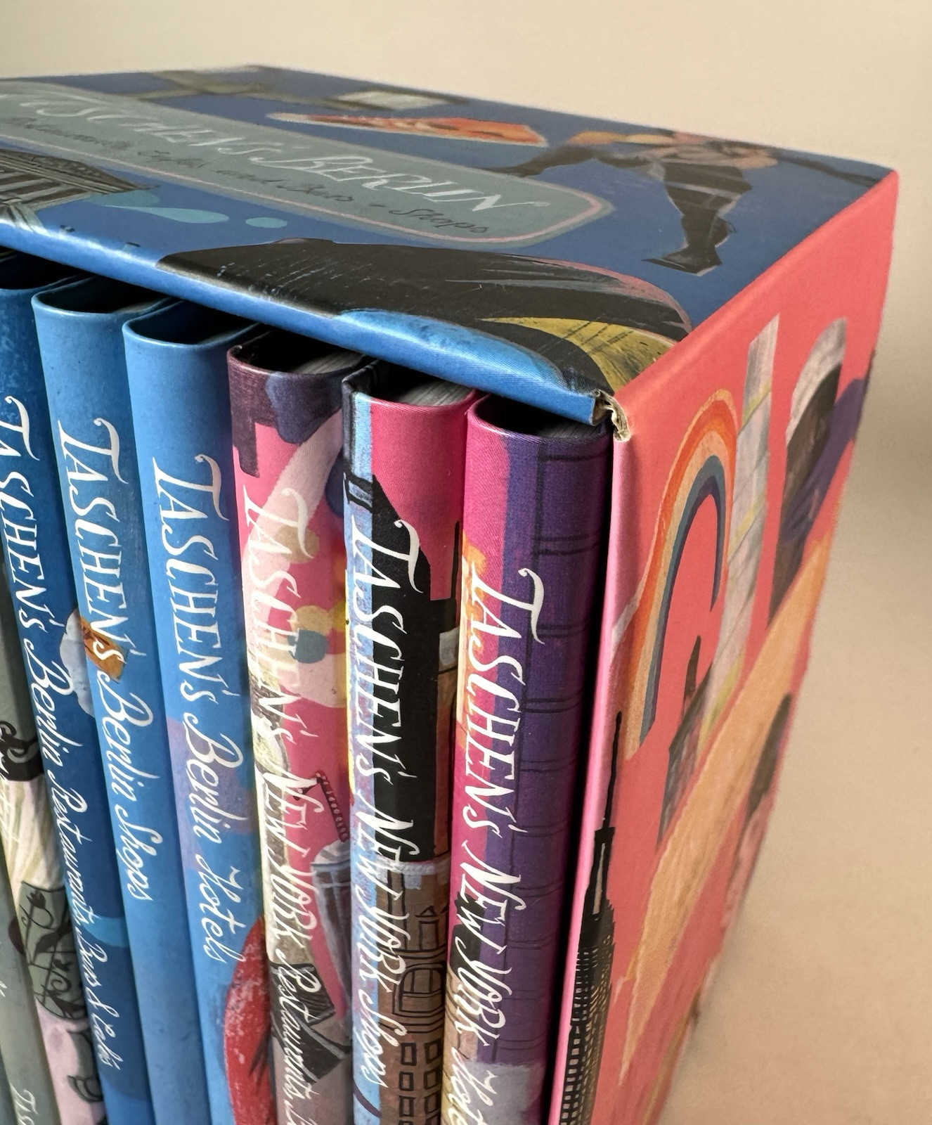 Taschen-12 Book Box Set w/Org Slipcase-Paris London Berlin N.Y.-Travel-RARE
