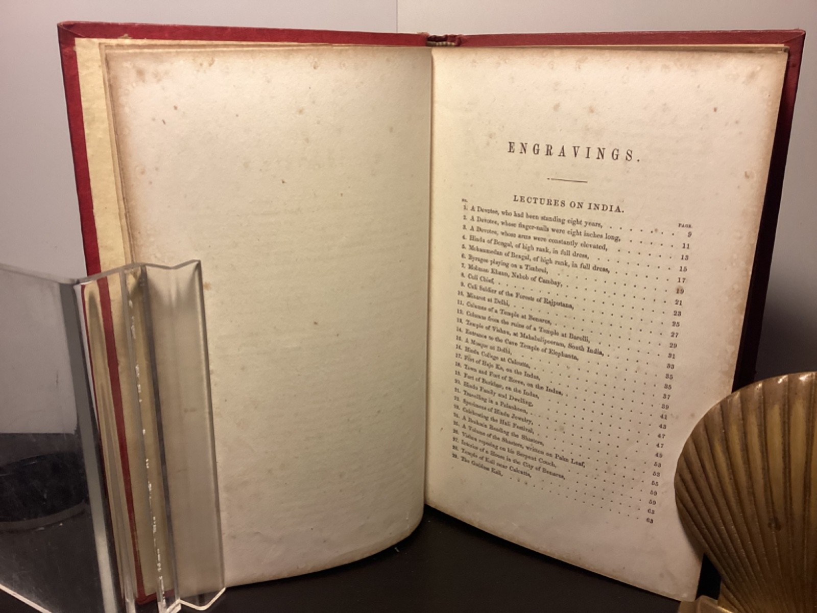 1854 India And Its Inhabitants – Caleb Wright – Nicely Illustrated