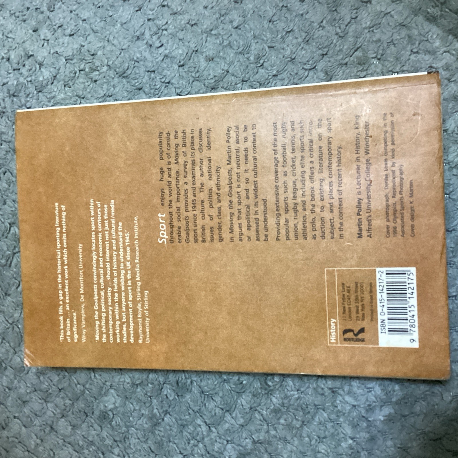 Moving the Goalposts – 9780415142175