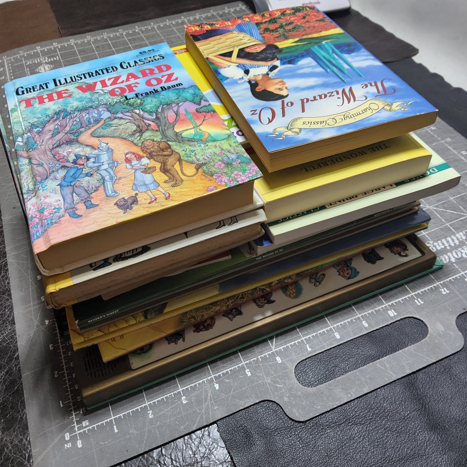 16 vintage wizard of oz books bundle 70s-00s lot kids books illustrated sounds