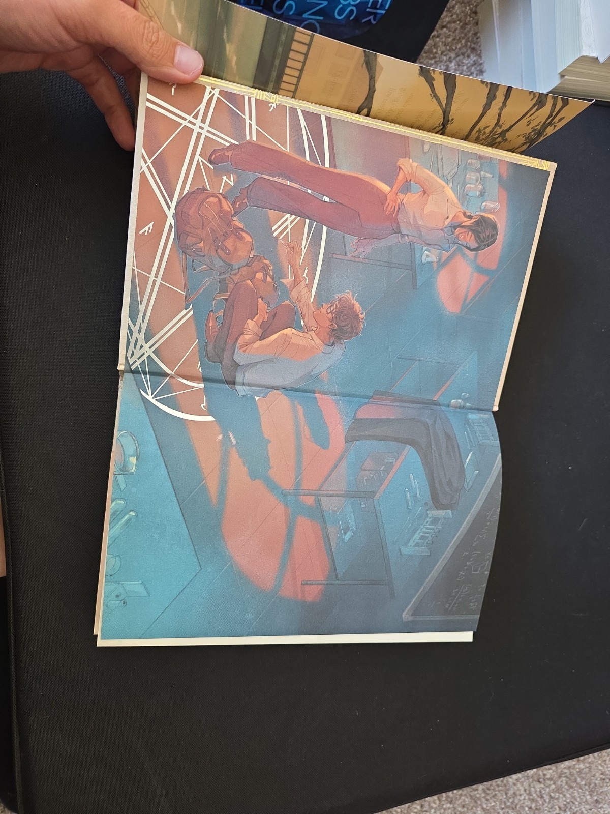 Fairyloot Exclusive Edition Katabasis by R. F. Kuang Hardcover Sprayed Edges