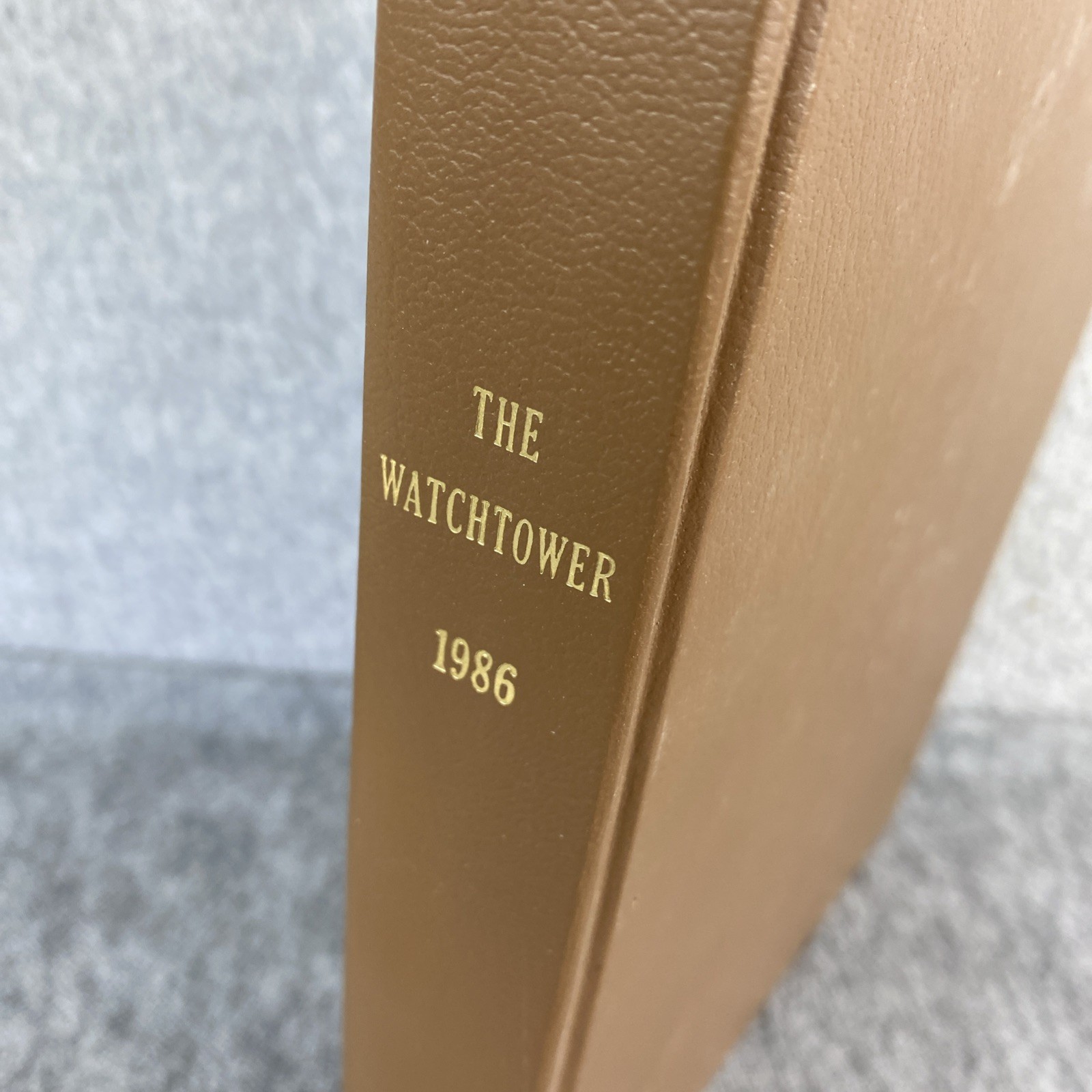 THE WATCHTOWER Faux Leather Bound – All Volumes From 1986 – Jehovah’s Witness ✅