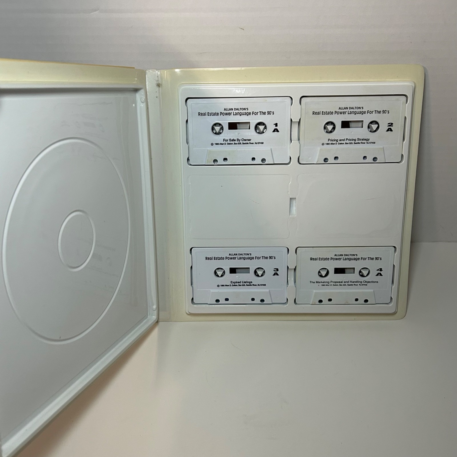Allan Dalton Presents Real Estate Power Language Cassette Set Course 1990