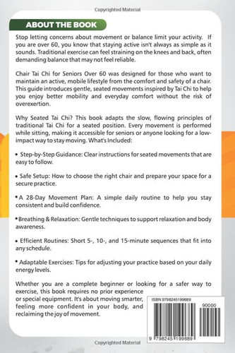 Chair Tai Chi for Seniors Over 60 Simple Seated Flows and 10Minute Routines f…