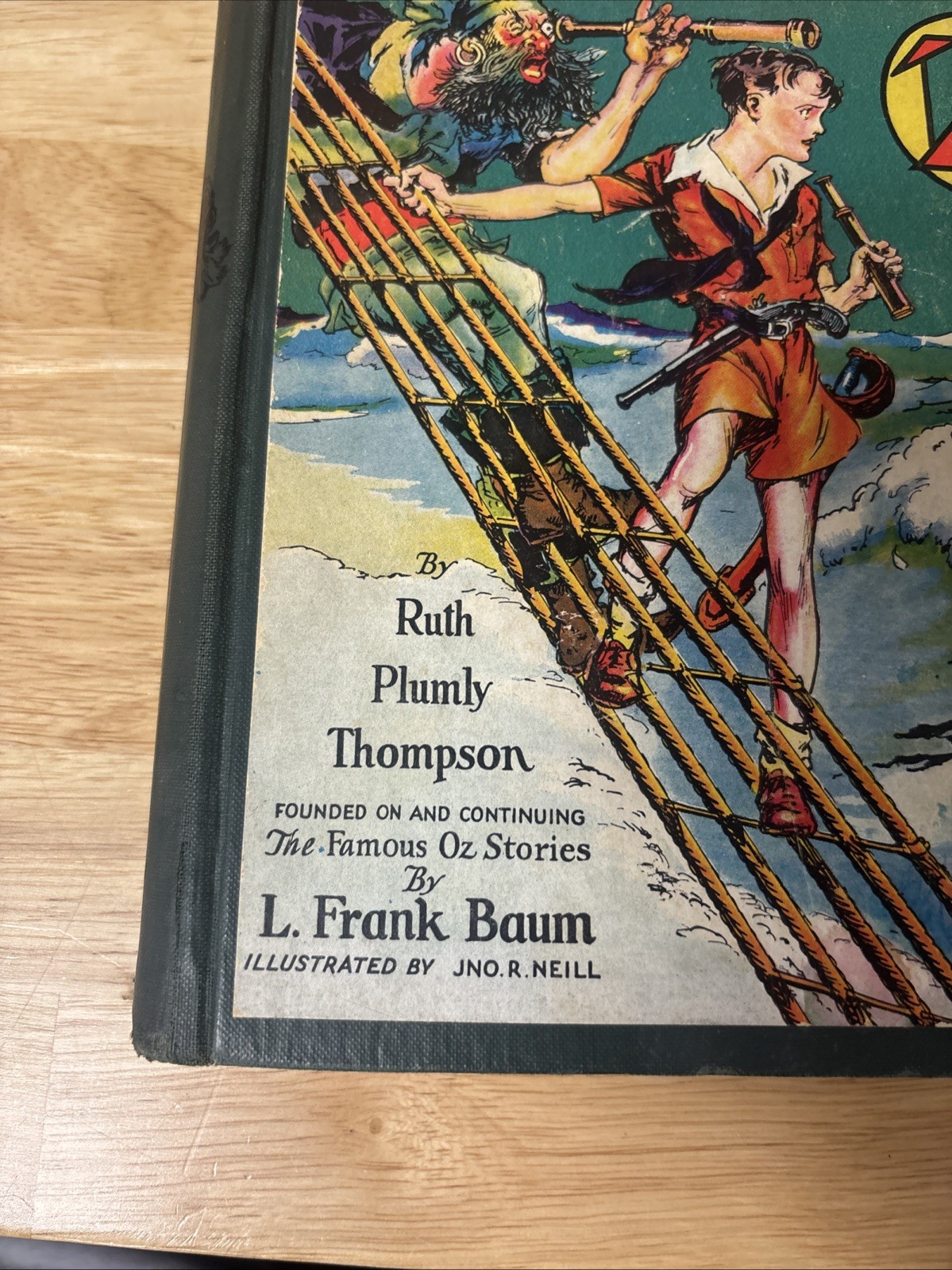 1931 Vintage PIRATES IN OZ HC Ruth Plumly Thompson 1931 11 Of 12 Color Plates