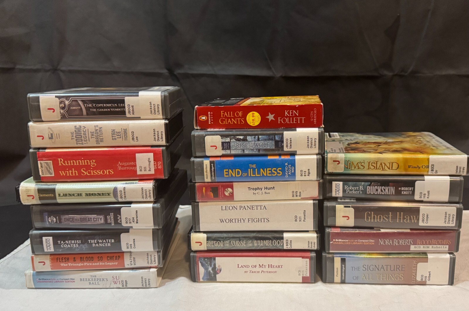 Audiobooks on CD Choose A Title! Ex Library