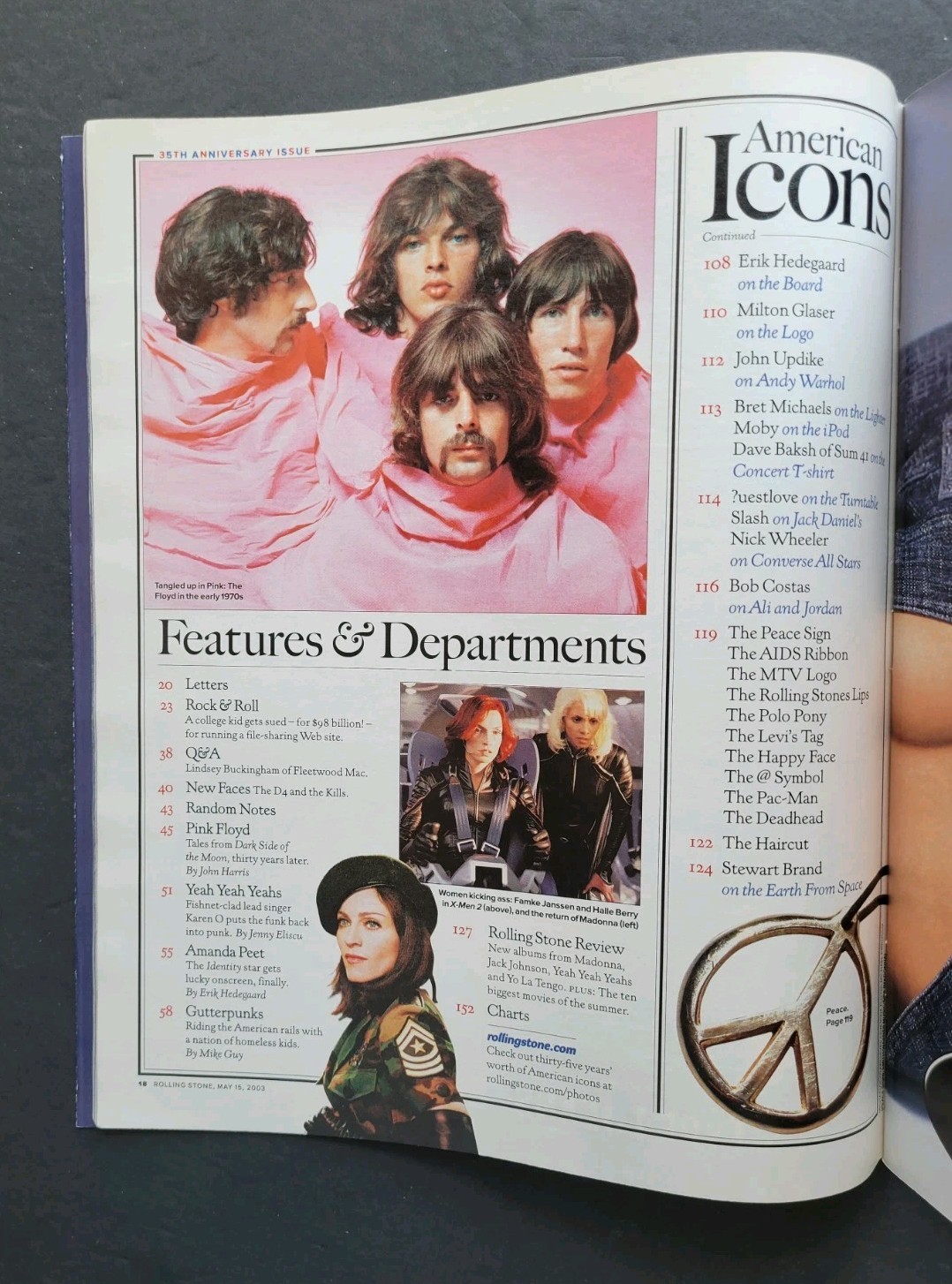 Rolling Stone Magazine Issue 922 May 15 2003 American Icons NEWSTAND COPY