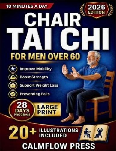 Calmflow Press Chair Tai Chi for Men Over 60 (Paperback)