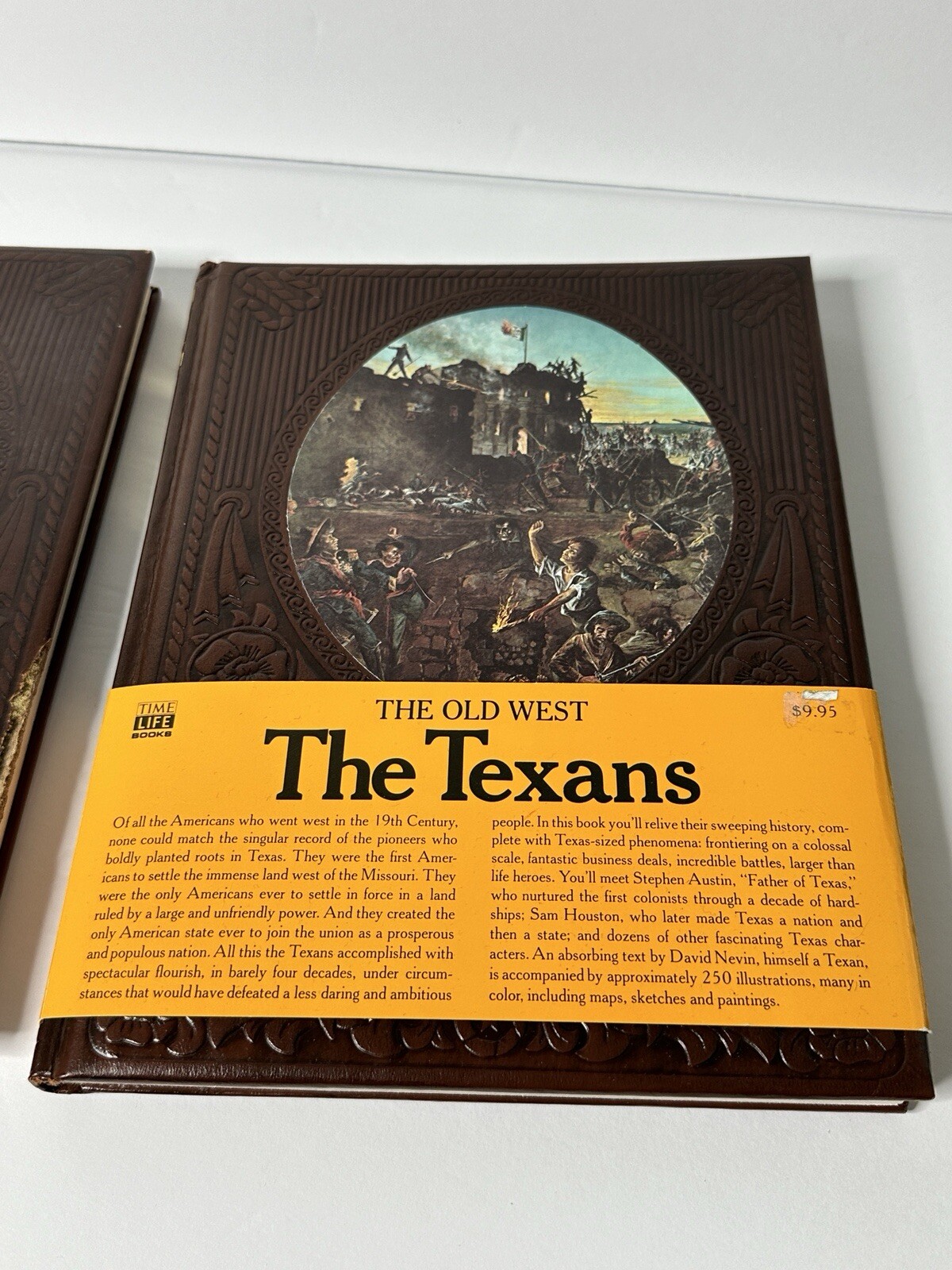 The Texans, The Gunfighter’s Time Life Books Old West Series Faux Leather Bound