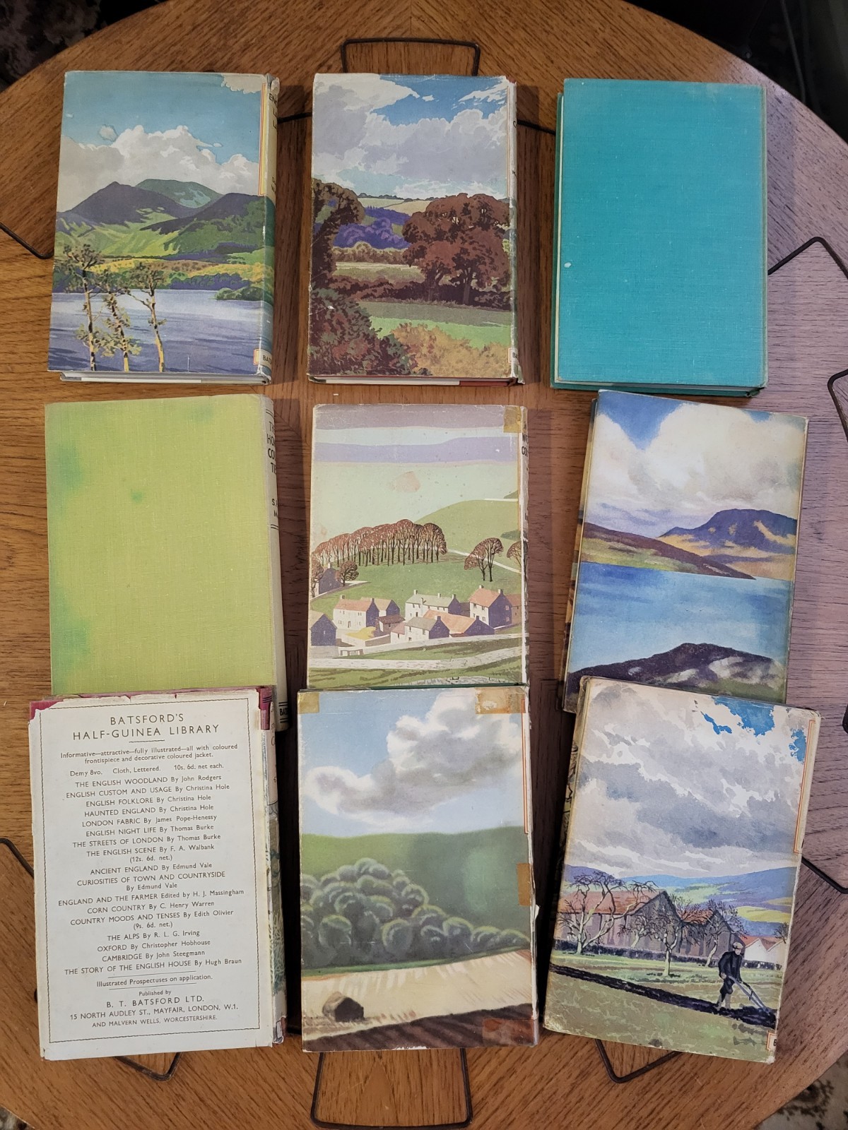 The Face Of Britain – Batsford Books Collection – Vintage 1940s – Landscape